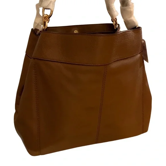 NWT Coach, pebbled, leather large, Lexy shoulder bag - Picture 3 of 14